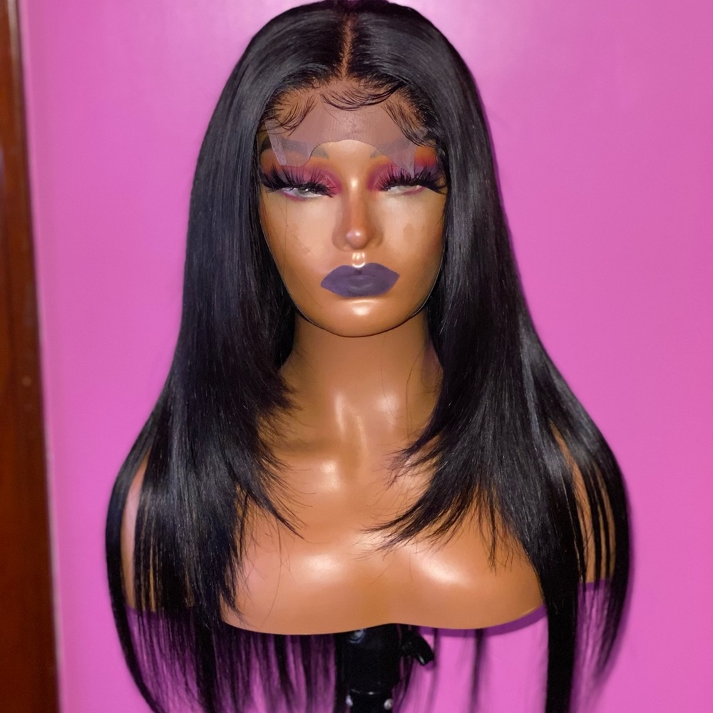 🖤 20” 90s Layered Wig | Closure | 180% Density 🖤
